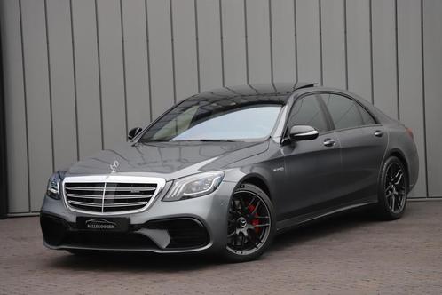 Mercedes-Benz S-Klasse 63 AMG 612PK 4-Matic+ Lang | Massage, Auto's, Mercedes-Benz, Te koop, S-Klasse, 360° camera, 4x4, Achteruitrijcamera