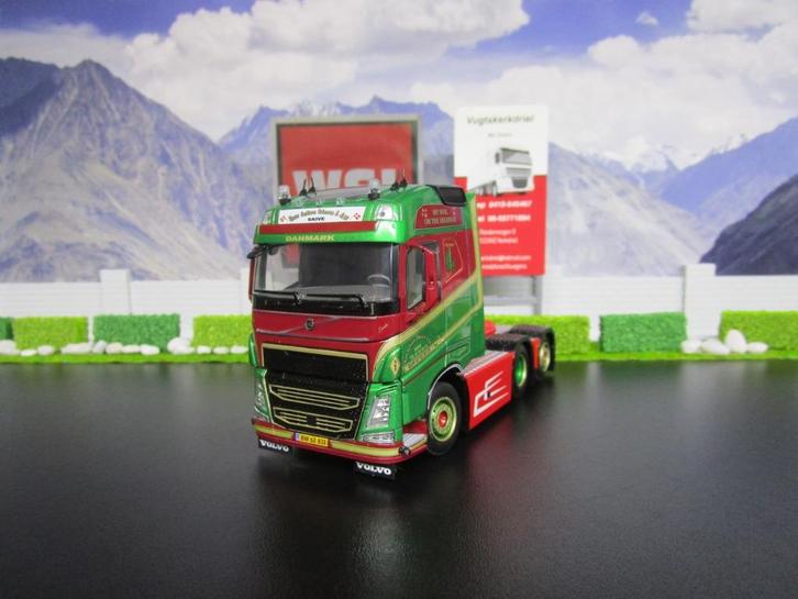 Wsi 01-3148 Hans Guttorm Petersen Volvo FH4 Globetrotter 6x2, Hobby en Vrije tijd, Modelauto's | 1:50, Nieuw, Bus of Vrachtwagen