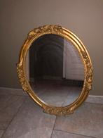 Antieke spiegel ovaal, Antiek en Kunst, Antiek | Spiegels, Ophalen, Ovaal, Minder dan 50 cm, Minder dan 100 cm
