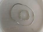 Swarovski ketting en armband, Ophalen of Verzenden, Gebruikt, Sieraad of Horloge