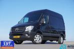 Mercedes Sprinter 314 2.2 CDI L1H2 * Automaat * Euro 6, Gebruikt, 2000 kg, Leder en Stof, Zwart