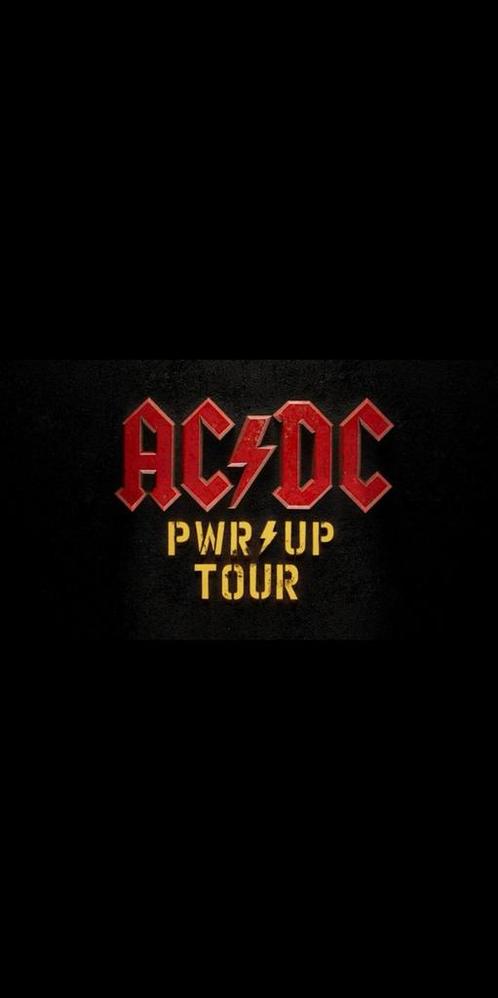 AC/DC kaartjes Amsterdam Staanplaatsen POWER UP Tour 5 Juni, Tickets en Kaartjes, Concerten | Pop, Juni