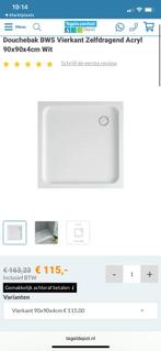 Douchebak 90 x 90, Ophalen, Zo goed als nieuw, Douche