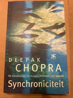 Deepak Chopra - Synchroniciteit (zgan), Ophalen of Verzenden, Zo goed als nieuw, Spiritualiteit algemeen, Achtergrond en Informatie