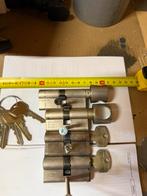 Cilinder sloten, Doe-het-zelf en Verbouw, Hang- en Sluitwerk, Ophalen, Zo goed als nieuw, Slot