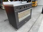 Prachtige Boretti Fornuis met bijpassende afzuigkap, 60 cm of meer, Grill, Zo goed als nieuw, Energieklasse A of zuiniger