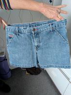 korte jeans broek, Ophalen, Gedragen, Blauw, W32 (confectie 46) of kleiner