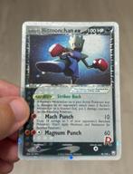 Hitmonchan ex Team rocket returns 98/109, Ophalen of Verzenden, Zo goed als nieuw, Losse kaart