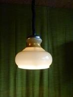 vintage hanglamp Italy 70er glas, Huis en Inrichting, Lampen | Hanglampen, Ophalen, 70er, Zo goed als nieuw, Glas