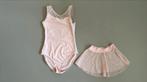 Balletpakje met los rokje Decathlon 3,5-4,5 jaar, Sport en Fitness, Ballet, Ophalen of Verzenden, Zo goed als nieuw, Kleding