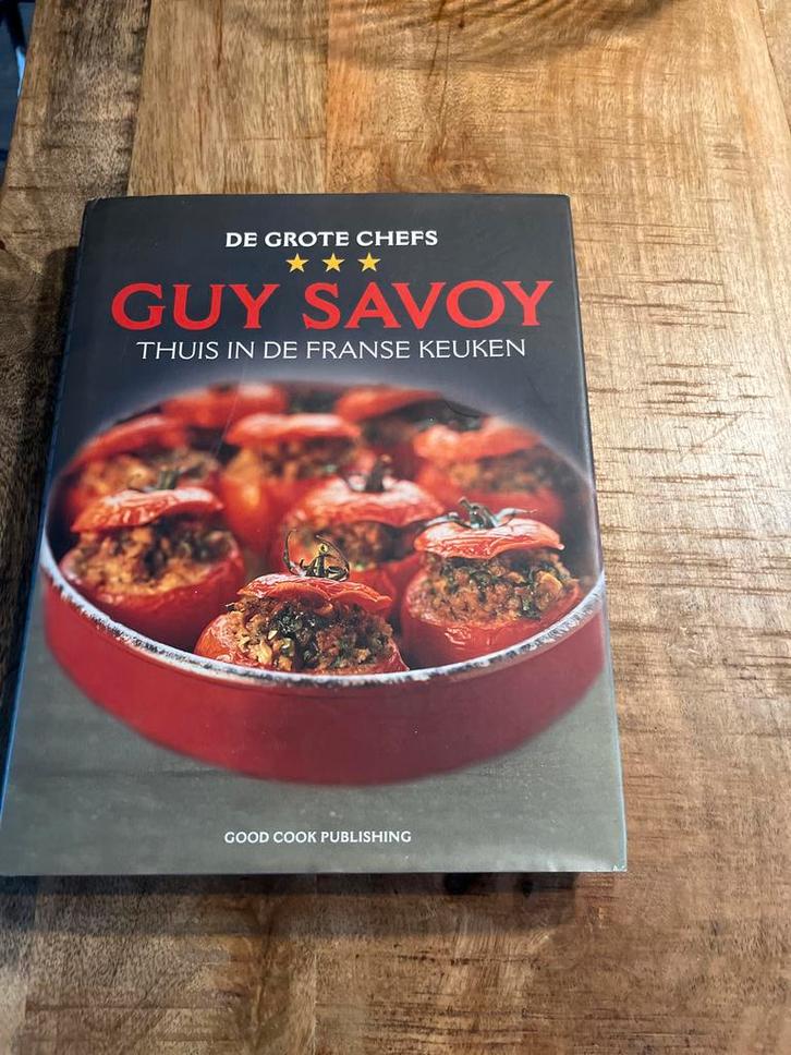 Guy Savoy - Thuis in de Franse Keuken, Boeken, Kookboeken, Gelezen, Voorgerechten en Soepen, Frankrijk, Gezond koken, Ophalen of Verzenden