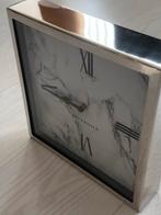 Riverdale Wandklok Marmer Look, Ophalen of Verzenden, Zo goed als nieuw, Analoog, Wandklok