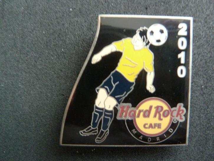 Hard Rock Cafe pin Madrid World Cup Soccer 2010, Verzamelen, Speldjes, Pins en Buttons, Nieuw, Overige onderwerpen, Ophalen of Verzenden