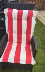 4  Hartman tuinstoelkussens, Tuin en Terras, Tuinmeubel-accessoires, Ophalen of Verzenden, Gebruikt