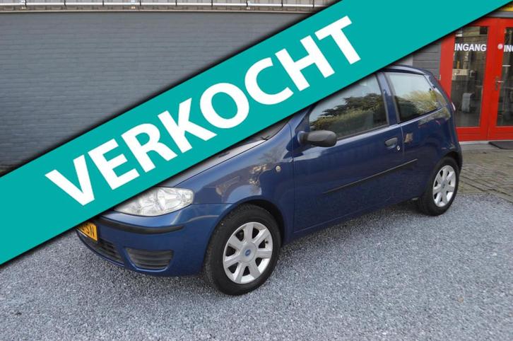 Fiat Punto 1.2 Young Airco Stuurbekrachtiging Jaar APK, Auto's, Fiat, Bedrijf, Te koop, Punto, ABS, Airbags, Airconditioning, Boordcomputer
