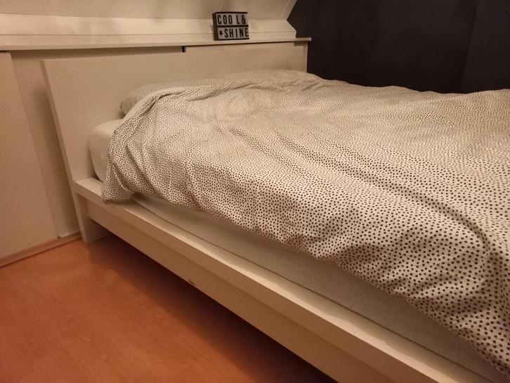 Tweepersoonsbed, Huis en Inrichting, Slaapkamer | Matrassen en Bedbodems, Gebruikt, Tweepersoons, Ophalen of Verzenden