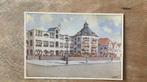 Oude ansichtkaart Noordwijk aan Zee 1952 Hotel Noordzee, Ophalen of Verzenden, 1940 tot 1960, Gelopen, Zuid-Holland