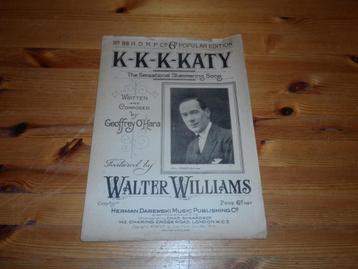 K-k-k-katy - geoffry o'hara - walter williams beschikbaar voor biedingen