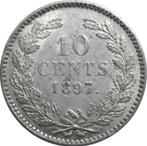 Nederland 10 cent 1897 (zilver), Postzegels en Munten, Munten | Nederland, Zilver, Ophalen of Verzenden, 10 cent, Koningin Wilhelmina