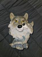 Wolvenhoofd Beeld - Decoratief, Ophalen of Verzenden, Zo goed als nieuw, Dierenbeeld