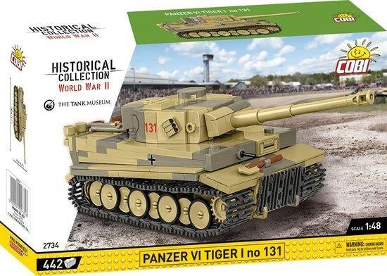 COBI 2734 Panzer VI Tiger I No 131, Overige merken, Tank, 1:32 tot 1:50, Nieuw