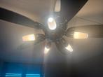 Plafondventilator met verlichting, Huis en Inrichting, Ophalen, Zo goed als nieuw, Metaal, Minder dan 100 cm