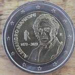 Italië 2023: Alessandro Manzoni, Ophalen of Verzenden, Italië, 2 euro, Losse munt