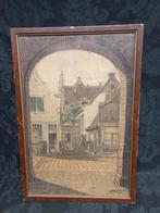 Tekening Daan Bout, Antiek en Kunst, Kunst | Schilderijen | Klassiek, Ophalen of Verzenden