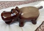 Keramisch Nijlpaard, nr. 1911 vijver-ornament, in nieuwstaat, Ophalen of Verzenden