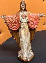 Beeld Heilig Hart Jezus (vintage), Antiek en Kunst, Antiek | Religie, Ophalen of Verzenden