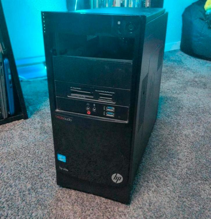 HP Elite PC voor Onderdelen!!, Computers en Software, Desktop Pc's, Niet werkend, Onbekend, HDD, SSD, Minder dan 4 GB, Met videokaart