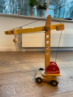 Houten Hijskraan Speelgoed, Ophalen, Gebruikt