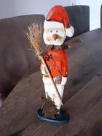 Sneeuwman Houtsnijwerk, Ophalen of Verzenden, Zo goed als nieuw