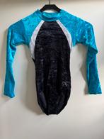 Turnpakje lange mouwen Tema Turn Gymnastics, Sport en Fitness, Turnen, Zwart, Ophalen of Verzenden, Zo goed als nieuw, Turnpak(je)