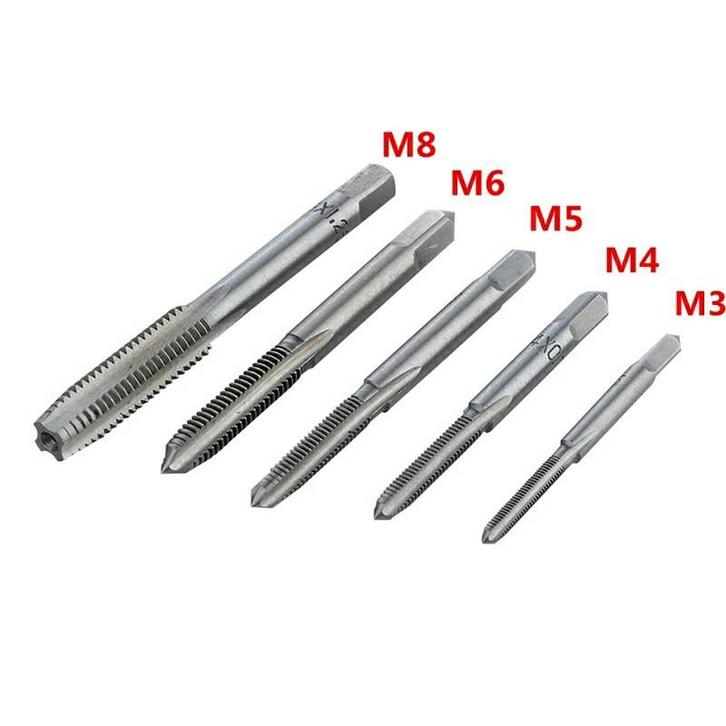 Te koop draad tap set 5 delige m3 m4 m5 m6 m8 nieuw
de meest, Doe-het-zelf en Verbouw, Gereedschap | Handgereedschap, Nieuw, Ophalen of Verzenden