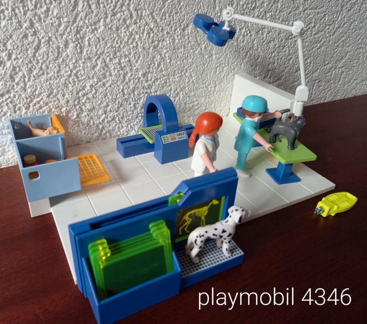 Playmobil 4346 Dierenarts praktijk, Kinderen en Baby's, Speelgoed | Playmobil, Gebruikt, Complete set, Ophalen of Verzenden