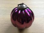 Zware glazen heksenbal. hoog 12 cm., Ophalen of Verzenden, Zo goed als nieuw