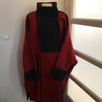 Scandinavische wollen jas paars rood grijs maat XXL plussize, Ophalen, Zo goed als nieuw, Maat 46/48 (XL) of groter, Overige kleuren