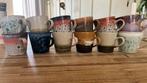 HK living servies kopjes - americano en cappuccino, Huis en Inrichting, Keuken | Servies, Ophalen, Keramiek, Zo goed als nieuw