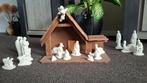 Kerststal met of zonder figuren., Antiek en Kunst, Antiek | Religie, Ophalen