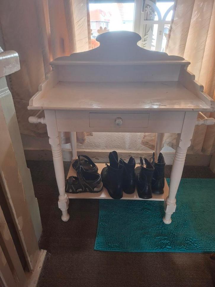 Antiek Kastje met Lade en Onderplank, Antiek en Kunst, Antiek | Meubels | Kasten, Ophalen