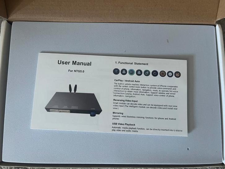 Carplay ntg 5 Mercedes w205 c glc klasse, Auto diversen, Autonavigatie, Zo goed als nieuw, Ophalen of Verzenden