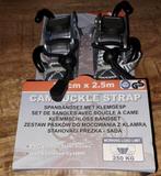 Nieuw  spanband set  met klem gesp en haak, Ophalen, Nieuw