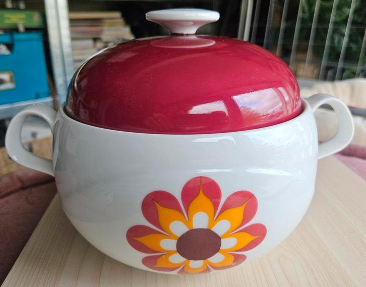 Retro Soepterrines Heinrich & Co. Selb Bavaria (set), Huis en Inrichting, Keuken | Servies, Gebruikt, Schaal of Schalen, Overige stijlen