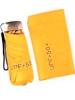 Nieuwe UPF 50+ Mini Paraplu, Sieraden, Tassen en Uiterlijk, Paraplu's, Ophalen of Verzenden, Nieuw, Geel