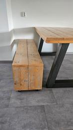 Industrieel Steigerhouten Bankje -  Steigerhout Lochem, Ophalen, Zo goed als nieuw