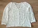 Witte kanten blouse, Ophalen of Verzenden, Zo goed als nieuw, Maat 46/48 (XL) of groter, Wit