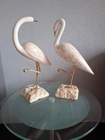 Set van 2 flamingo beelden Maitland-Smith, Antiek en Kunst, Ophalen