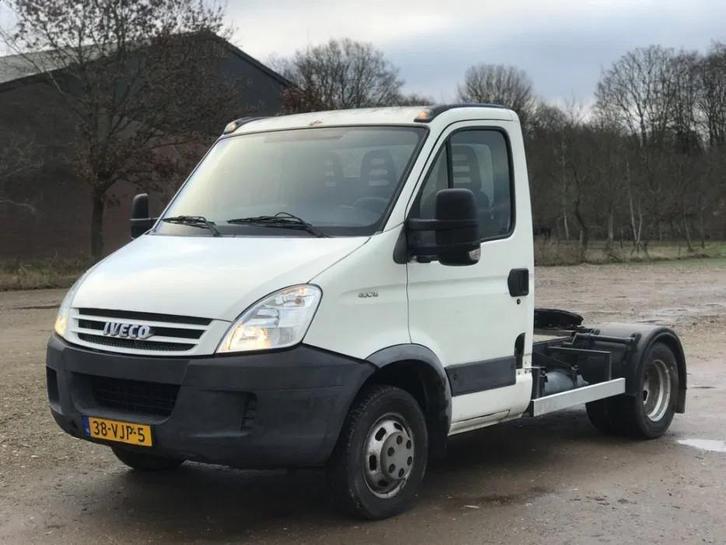 Iveco Daily 40C18 3.0 HPI Euro 4 BE-Trekker 8.7t (bj 2007), Auto's, Bestelauto's, Bedrijf, Te koop, ABS, Mistlampen, Radio, Trekhaak
