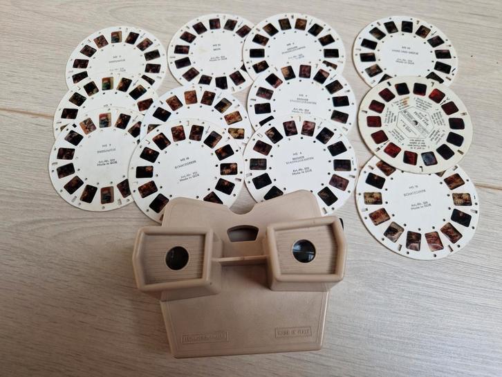 stereorama 1955 technofilm milaan milan viewmaster 12 discs, Verzamelen, Speelgoed, Zo goed als nieuw, Ophalen of Verzenden